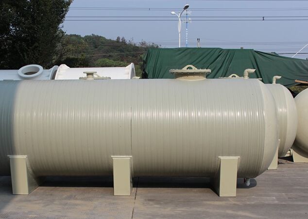 玻璃鋼儲罐的安裝